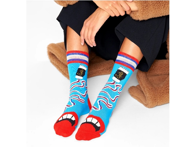 Happy socks bonneterie bbs01 . brush brush bleu7761101_2