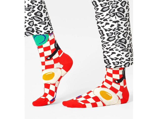 Happy socks bonneterie ebi01 . early bird rouge7762201_2