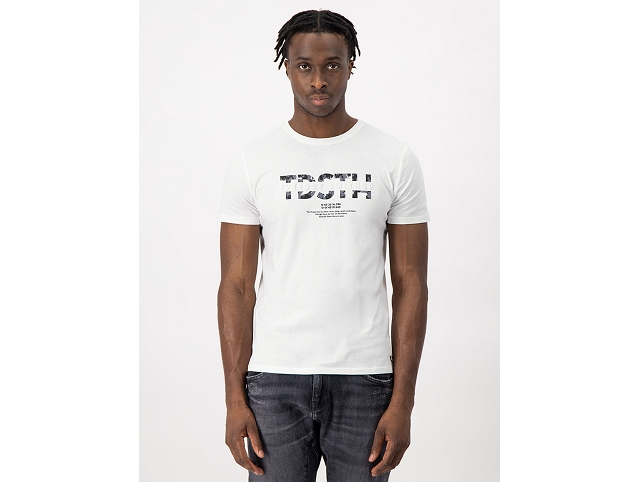 Teddy smith homme 11015721d . t.altino blanc