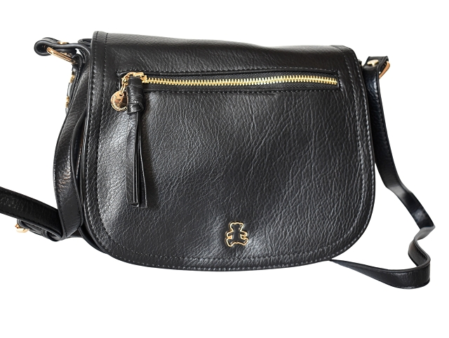 KALAO Lulu castagnette maroquinerie obert noir accessoires