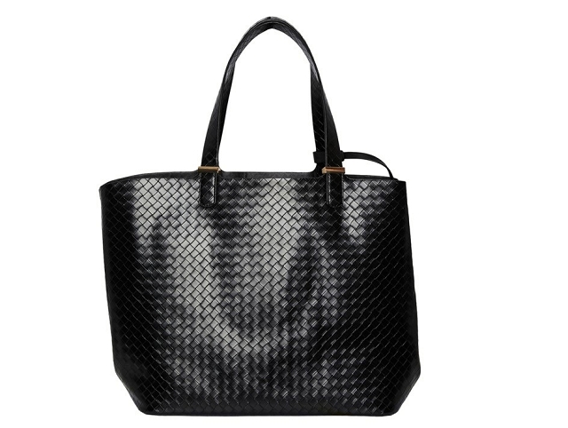 Pieces maroquinerie 17135185 . pckopa brading shopper noir7990701_2