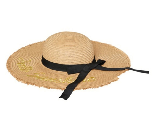 Pieces chapeau 17135538 . pcbobbie straw beige