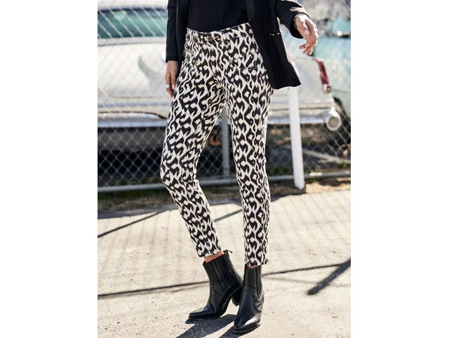 Freeman t.porter femme alexa high waist cropped sahara . 25538 noir8000201_2
