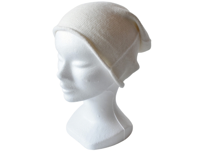 Jacky diffusion chapeau bonnet blanc
