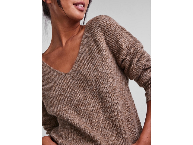 Pieces femme 17114251 . pcellen marron8043802_4