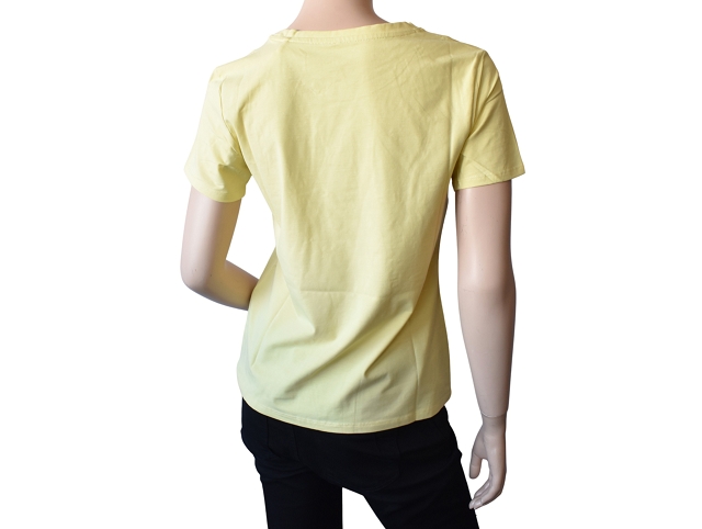 Teddy smith femme 31018887d. t. ribelle jaune et orange8046113_2