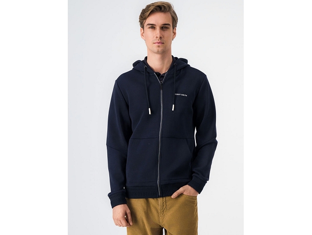 Teddy smith homme 10916315d . g.scott hoody z bleu