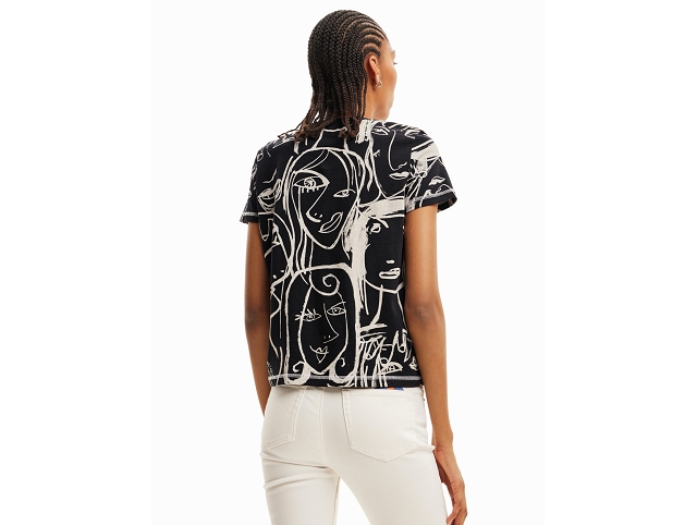 Desigual femme 23wwtk11 . maca9 noir8048001_4