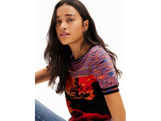 Desigual femme 23wwtkak . alejandria jaune et orange8048201_3
