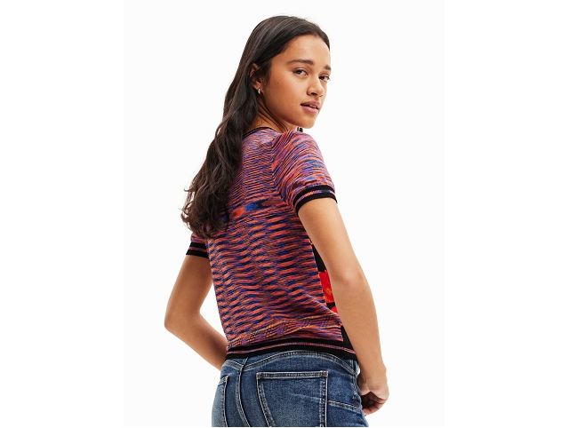 Desigual femme 23wwtkak . alejandria jaune et orange8048201_4