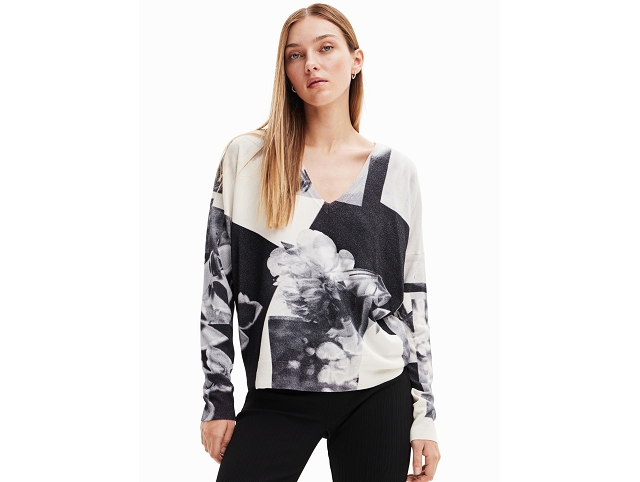 Desigual femme 23wwjf39 . fotinblack blanc