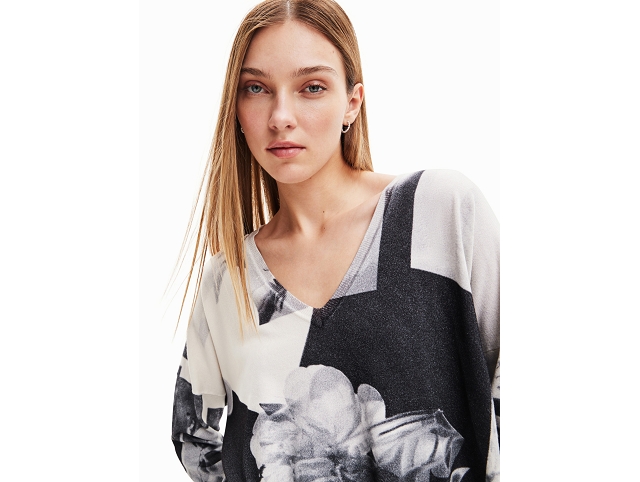 Desigual femme 23wwjf39 . fotinblack blanc8048601_3
