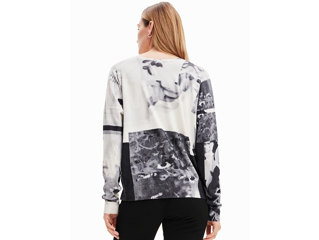 Desigual femme 23wwjf39 . fotinblack blanc8048601_4