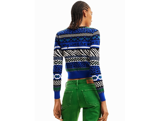 Desigual femme 23wwjf48 . dermont bleu8049001_3