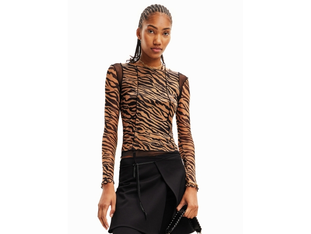 Desigual femme 23wwtk72 . leopa marron8049901_2