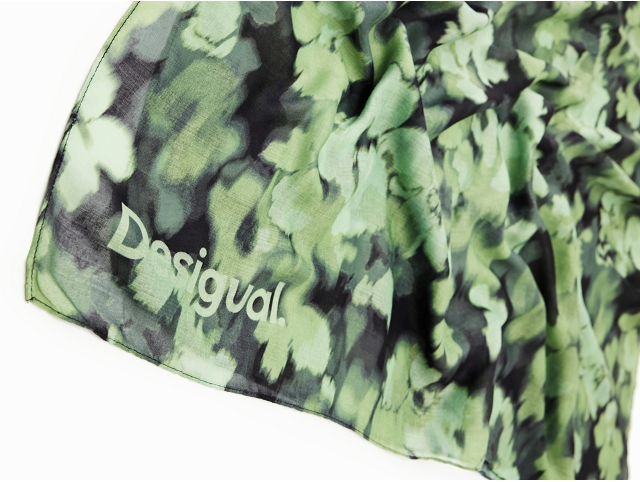Desigual divers 23wawa29 . flower camo vert8050401_2
