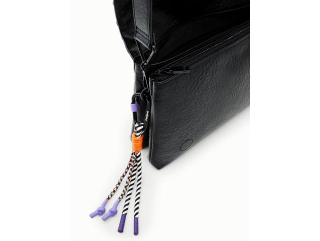 Desigual maroquinerie 23waxp75 . alpha dortmund flap noir8051301_4