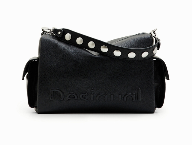 Desigual maroquinerie 23waxp04 . half logo habana noir8051701_2