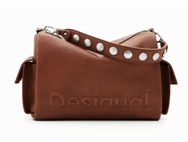 Desigual maroquinerie 23waxp04 . half logo habana marron8051703_2