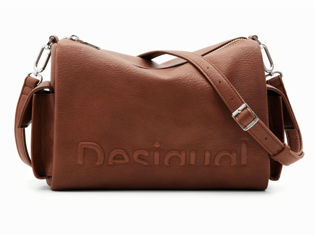 Desigual maroquinerie 23waxp04 . half logo habana marron8051703_3