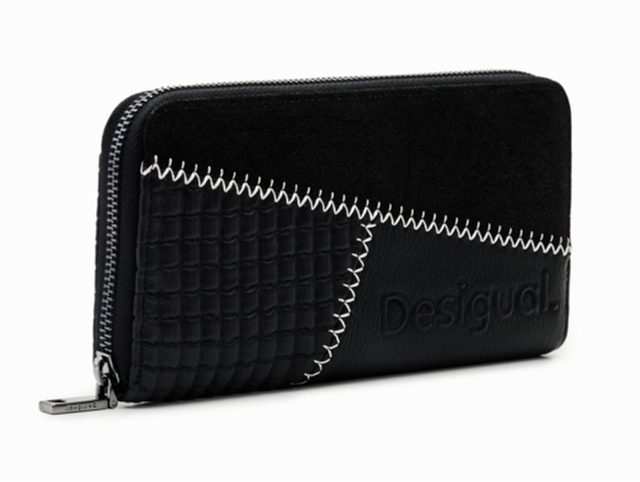 Desigual maroquinerie 23wayp14 . grisom fiona noir