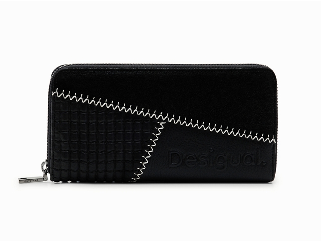 Desigual maroquinerie 23wayp14 . grisom fiona noir8051902_3