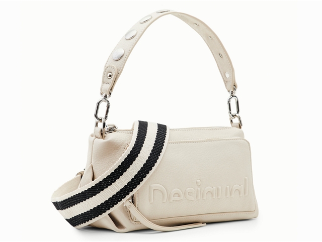 Desigual maroquinerie 23waxp65 . half logo urus beige