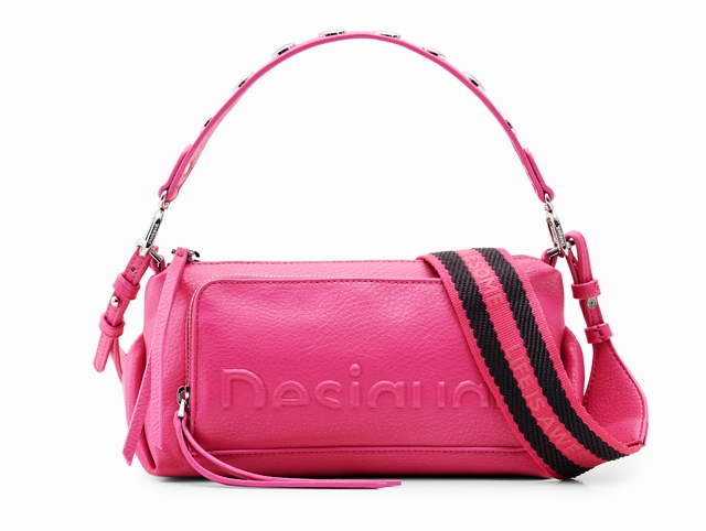 Desigual maroquinerie 23waxp65 . half logo urus rose et violet8052303_3