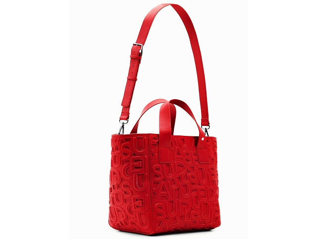 Desigual maroquinerie 23waxp92 . maki taupe valdivia rouge8052701_3