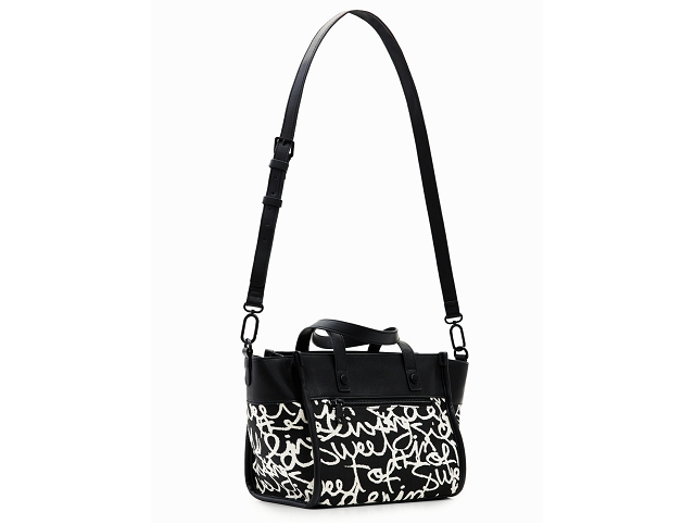 Desigual maroquinerie 23waxa31 . lettering guimar mini noir8052801_3