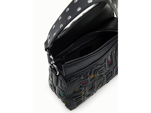 Desigual maroquinerie 23waxp40 . maki phuket mini noir8053301_4