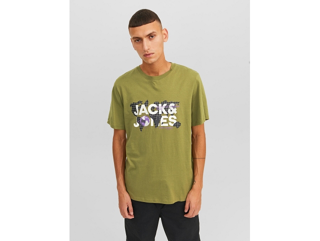 Jack and jones homme 12240276 . jcodust vert8055902_2