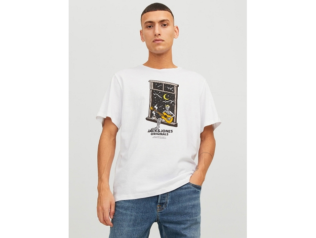 Jack and jones homme 12241950 . jorafterlife blanc