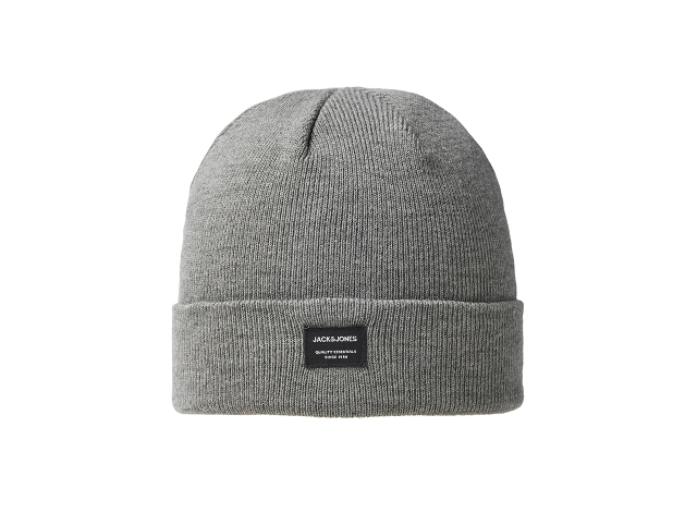 Jack and jones chapeau 12092815 . jacdna beanie gris8057102_3