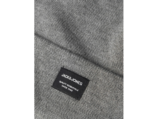 Jack and jones chapeau 12092815 . jacdna beanie gris8057102_4