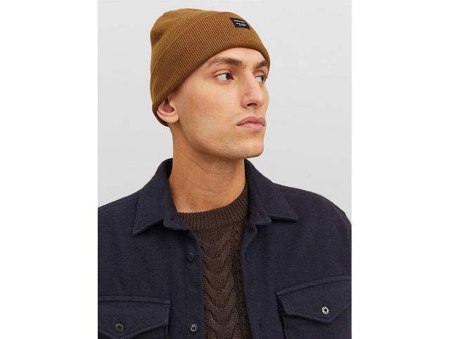 Jack and jones chapeau 12092815 . jacdna beanie marron