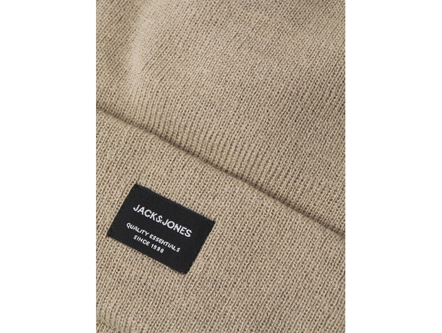 Jack and jones chapeau 12092815 . jacdna beanie beige8057107_2