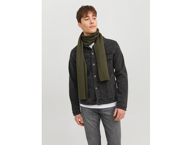 Jack and jones divers 12098582 . jacdna knit scarf vert8057203_3