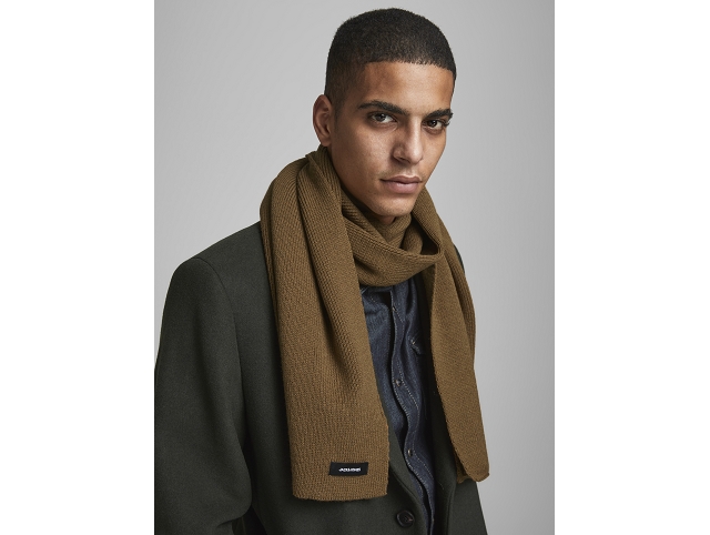 Jack and jones divers 12098582 . jacdna knit scarf marron8057204_2
