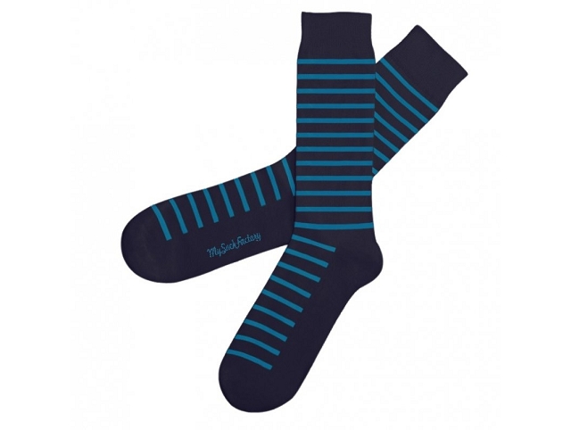 My sock factory bonneterie diamond bleu