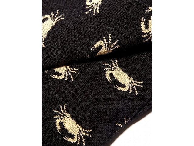 My sock factory bonneterie golden crab noir8076301_2