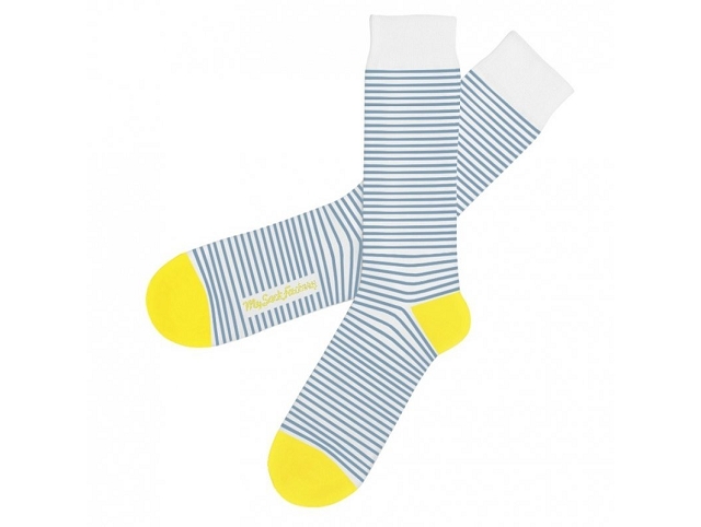 My sock factory bonneterie lemonade bleu