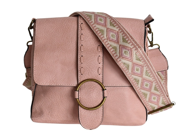 Mandoline maroquinerie md.5401 rose et violet