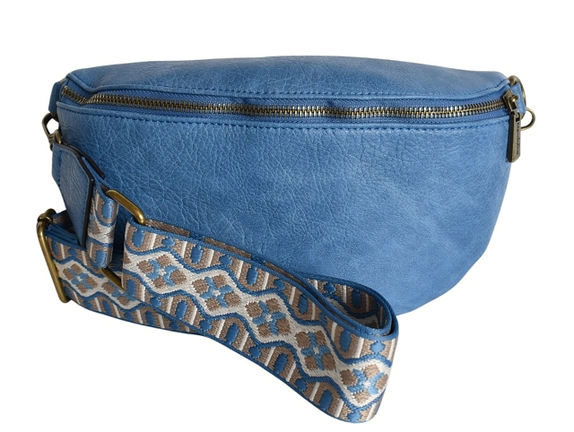Mandoline maroquinerie md.052 bleu