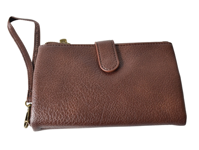 Mandoline maroquinerie 195 marron
