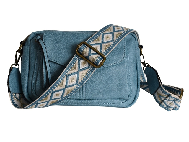 Mandoline maroquinerie md.5412 bleu