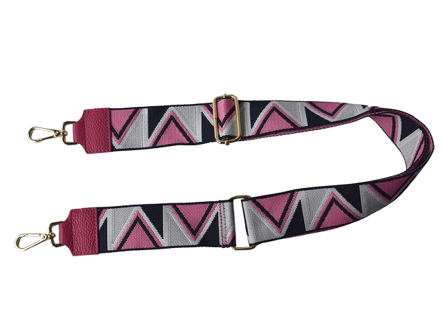Jn plus maroquinerie anse . bandouliere rose et violet