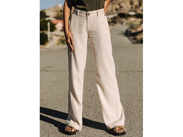 Freeman t.porter femme agatha plain linen . 25597 beige