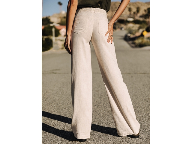 Freeman t.porter femme agatha plain linen . 25597 beige8113302_5