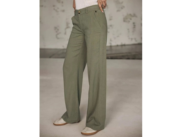Freeman t.porter femme agatha plain linen . 25597 vert